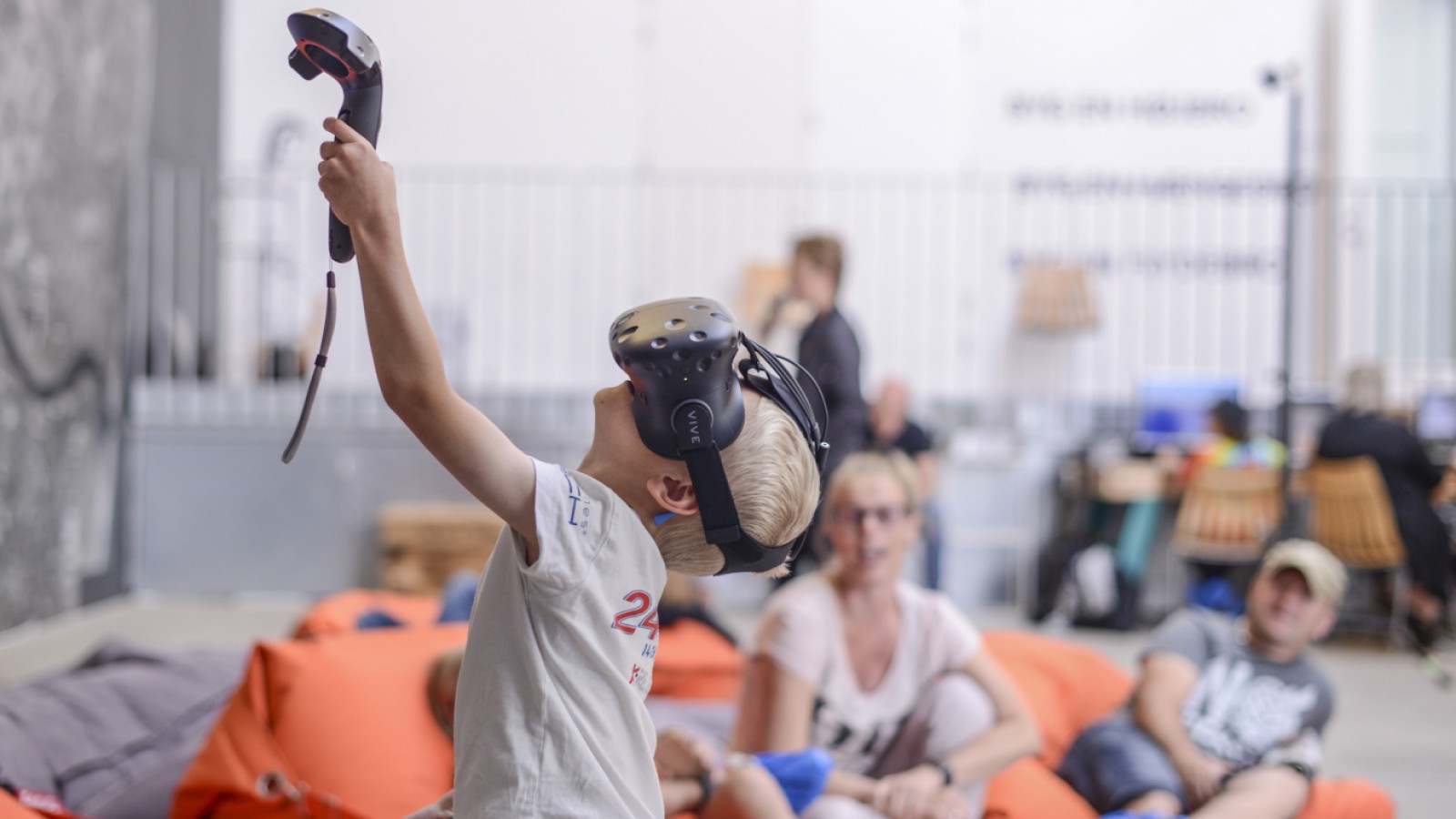 Barn med VR
