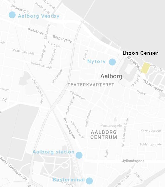 Kort over offentlig transport