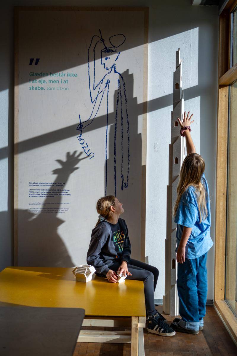 Foto af børn på Utzon