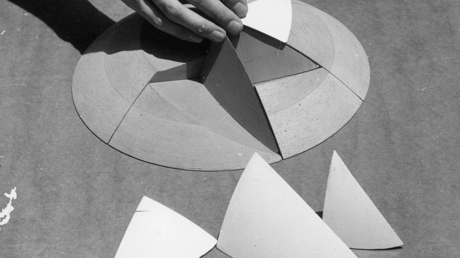 Foto af geometri på Utzon