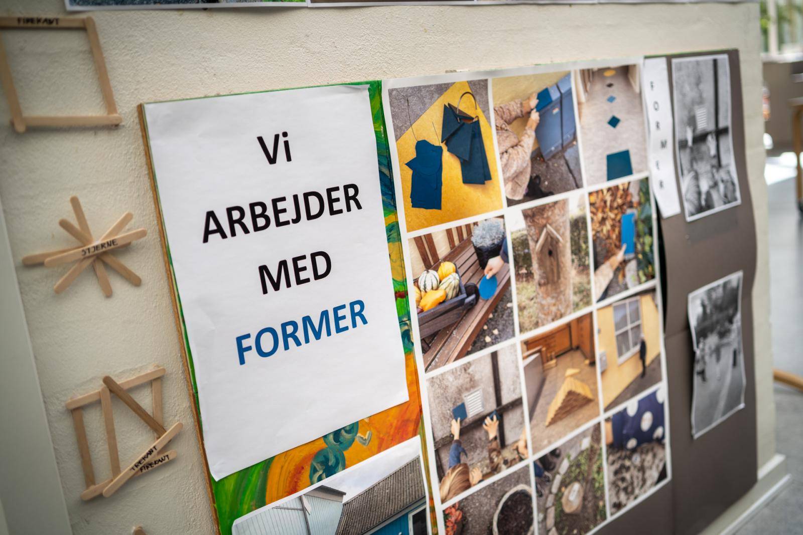 Utzon på besøg i børnehave