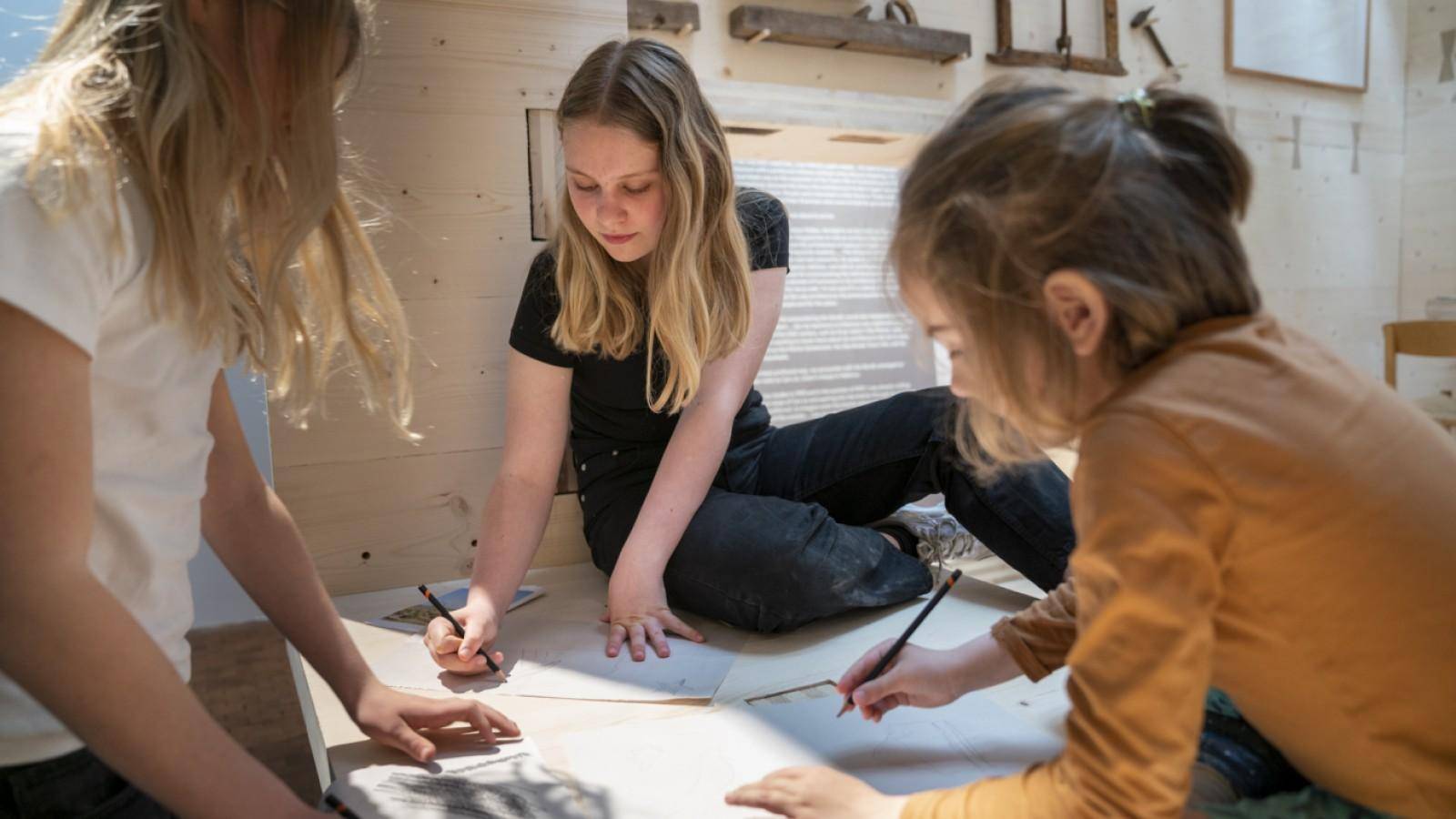 Foto af børn på Utzon